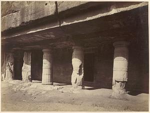 Facade of Ajanta Cave II