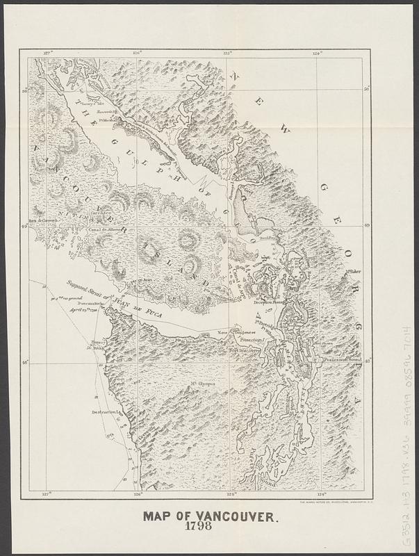 Map of Vancouver