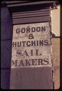 Sign on Commercial Market North, Commercial Street, Boston