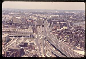 Central Artery from the Custom House Tower Boston