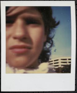 Close-up of a young person