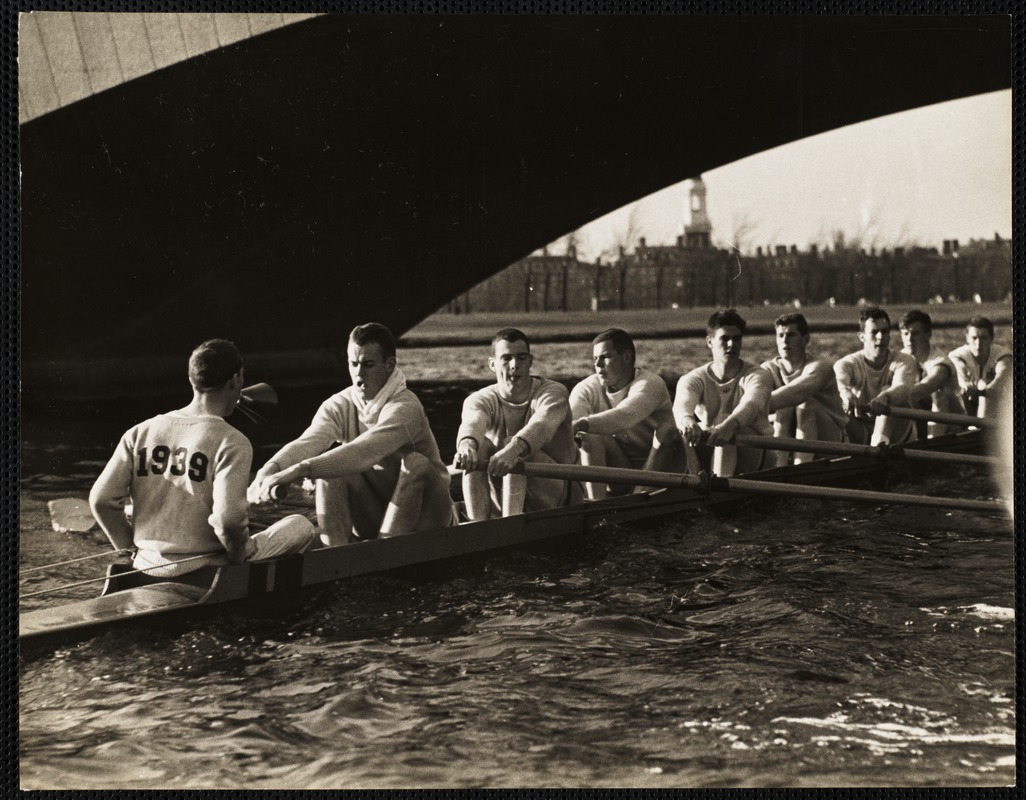 Harvard varsity crew capt. Spike Chace, Strore Cambridge 1938