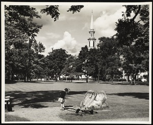 The Lexington battleground and village green