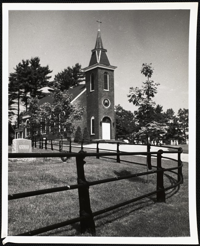 St. Patrick's Roman Catholic Church, Newcastle, Maine. Built 18031808