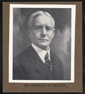 Dr. Charles H. Cutler