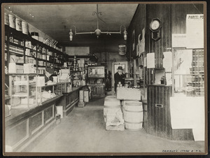 Conant’s store & post office interior view