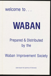 Welcome to Waban