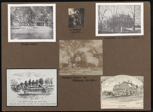 Poor Farm, Wyman House, William H. Gould House, the Collins Homestead, the Moffat Farm or Strong House, and Pine Farm