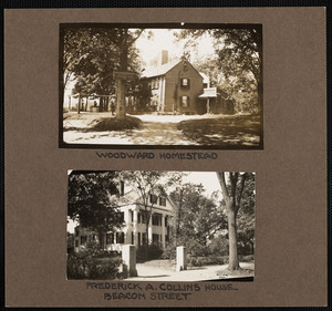 Woodward Homestead and Frederick A. Collins House on Beacon Street