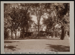 William Strong House, Beacon St. Windsor Rd.