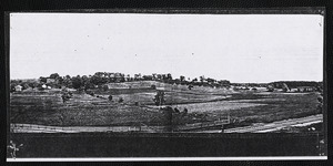 1880s looking north from the Poor Farm, now the Angier Playground