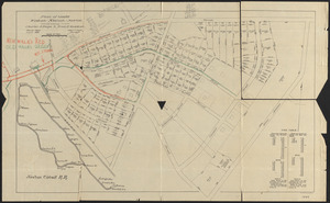 Plan of lands, Waban Station Newton, belonging to Charles J. Page & Fred H. Henshaw, Newton Mass.