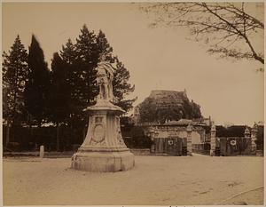 Corfu, monument to General v.d. Schulenburg erected by the Venetians