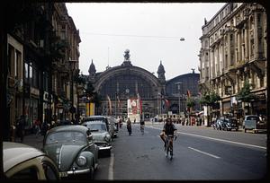 Railroad station, Frankfurt