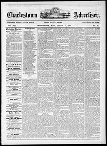 Charlestown Advertiser, August 14, 1869