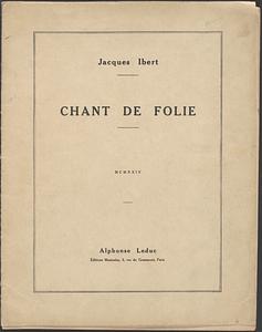 Chant de folie