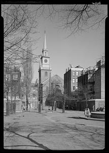 Old North Church in spring, Boston