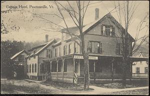 Cottage Hotel, Proctorsville, VT