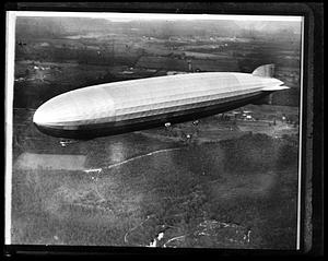 Graf Zeppelin in the air