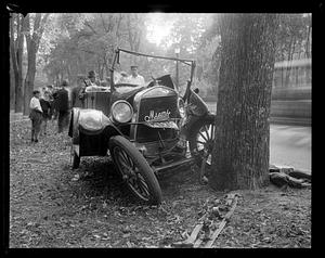 Damaged car