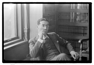 Leo Schwartz, legal advisor to Police Commissioner E.C. Hultman at headquarters