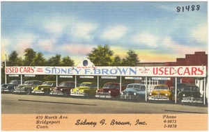 Sidney F. Brown, Inc., 470 North Ave., Bridgeport, Conn.