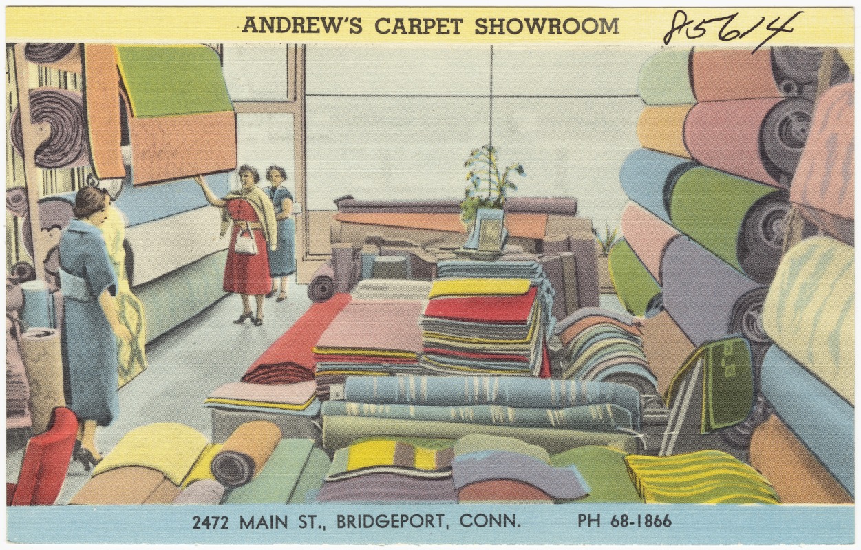 Andrew's Carpet Showroom, 2472 Main St., Bridgeport, Conn.