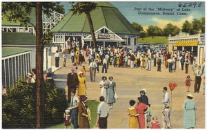 Part of the "Midway" at Lake Compounce, Bristol, Conn.