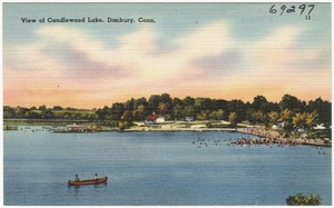 View of Candlewood Lake, Danbury, Conn.