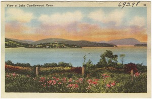 View of Candlewood Lake, Conn.