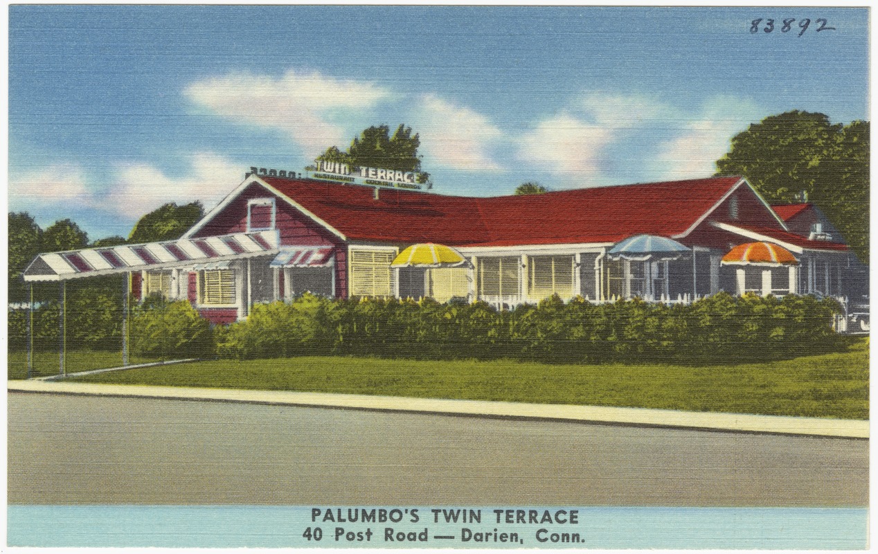 Palumbo's Twin Terrace, 40 Post Road -- Darien, Conn.