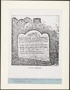 The old tombstone.