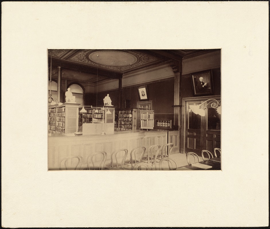 Tufts Library - Delivery Room - 1893 - Digital Commonwealth