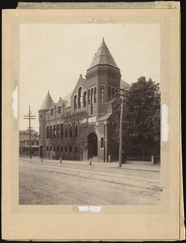 Tufts Library, Weymouth circa 1895
