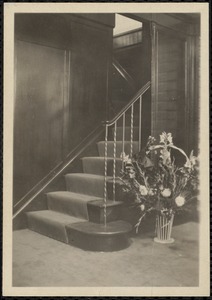 Entrance to balcony and office