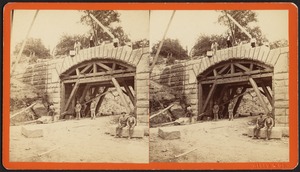 Sudbury River Conduit. B.W.W. Div. 4. Sec. 15. Aug 17, 1876. North side of Circle "G" Ellis St.