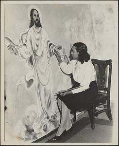 Mrs. Pauline Keys, religious artist