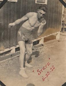 Boxer "Steve" at U.S. Marine base Quantico, VA