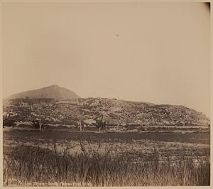 Tiryns - South plateau from west