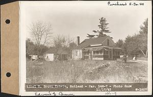 Ethel M. Brown Estate (Edward J. Brown), house, Rutland, Mass., Nov. 17, 1943
