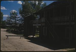 Nevada City Hotel and outhouse, Nevada City, Montana