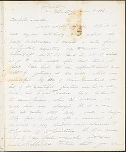 Letter from John D. Long to Zadoc Long and Julia D. Long, March 9, 1866