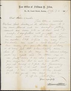 Letter from John D. Long to Zadoc Long and Julia D. Long, March 26, 1867