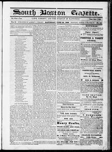 South Boston Gazette, June 24, 1848