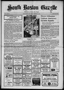 South Boston Gazette, February 16, 1945