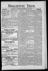 The Brighton Item, June 10, 1893
