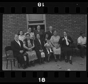 Group portrait of unidentified women