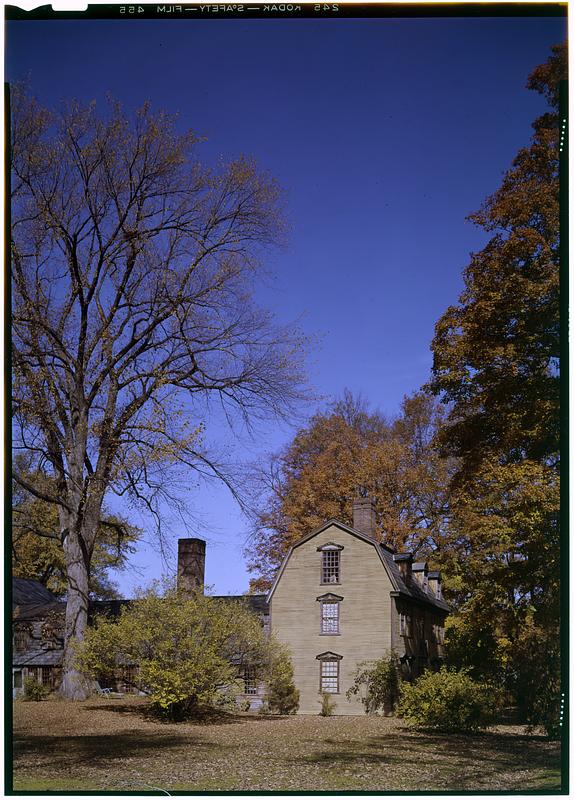 Dwight Bernard House in autumn, Old Deerfield