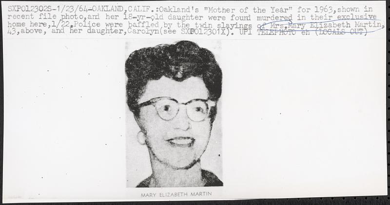 Mary Elizabeth Martin