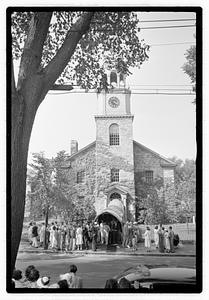 Wedding of Kinsman's daughter at Newburyport